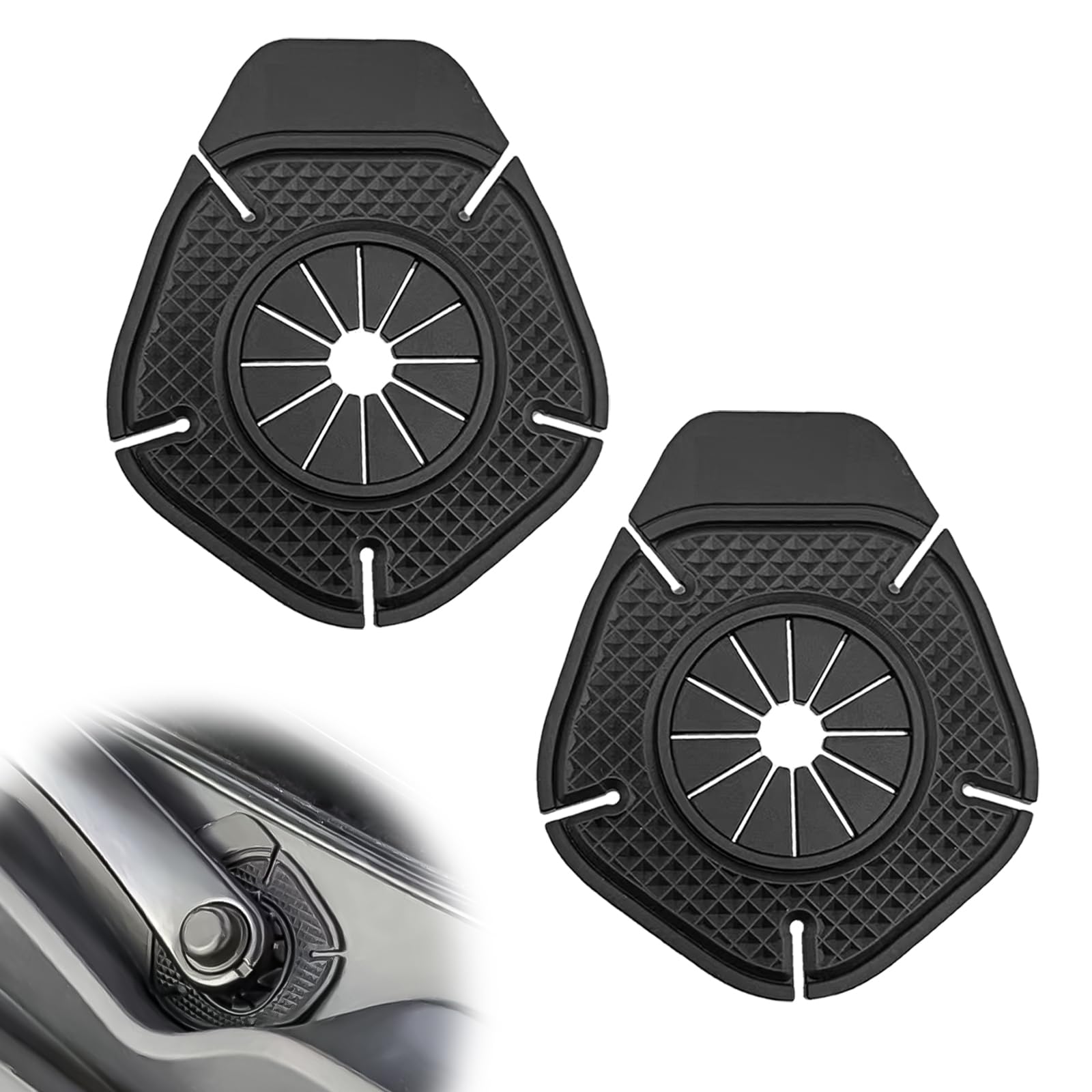 2PCS Silicone Windshield Wiper Arm Hole Protector Cover,Front Wiper Protective Guards,Dust-Proof Wipers Arms Protector Cover,Wiper Dust Jacket Anti-Leaf Universal for Most Cars