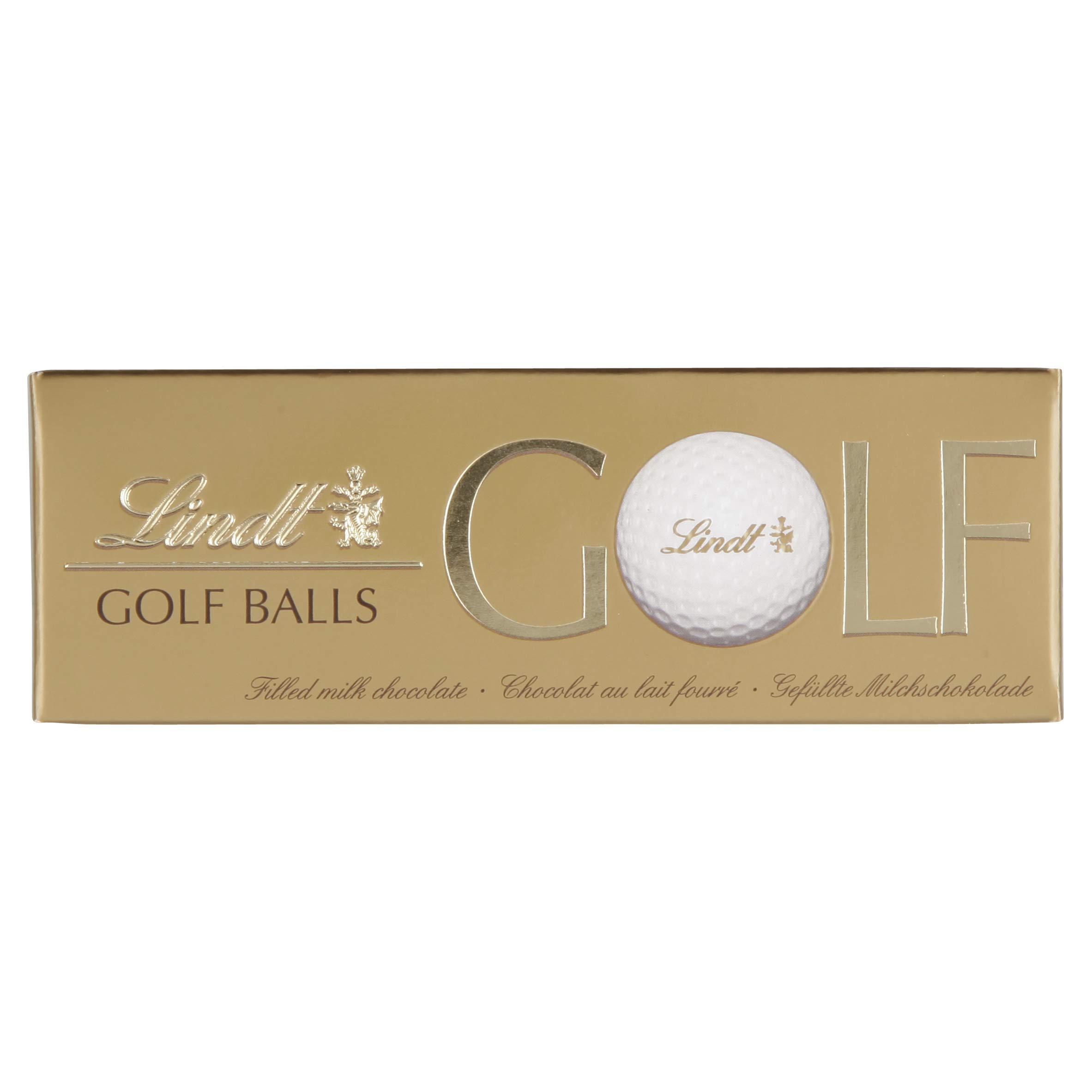 Lindt - GOLF BALLS - Chocolat au lait - Présentoir de 10 étuis de 110g