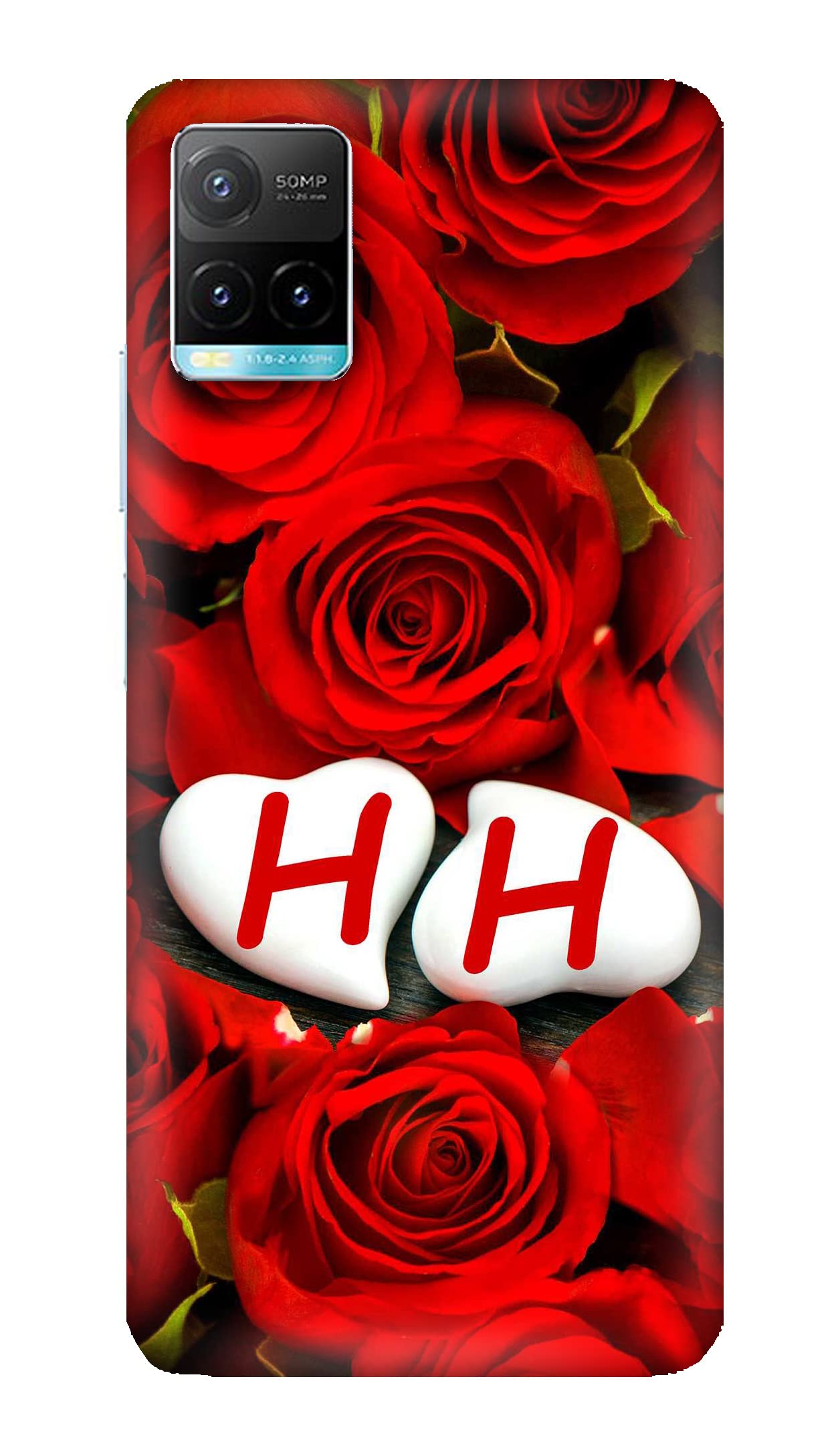 FULLY IDEA Letter H/Alphabet H/Name H/Letter H with H/H Love H/Designer  Printed Hard Back Case Cover Suitable for Vivo Y21/ Y21T/ Y21A/ Y21E/ Y33s/  Y33T(7506) : Amazon.in: Electronics