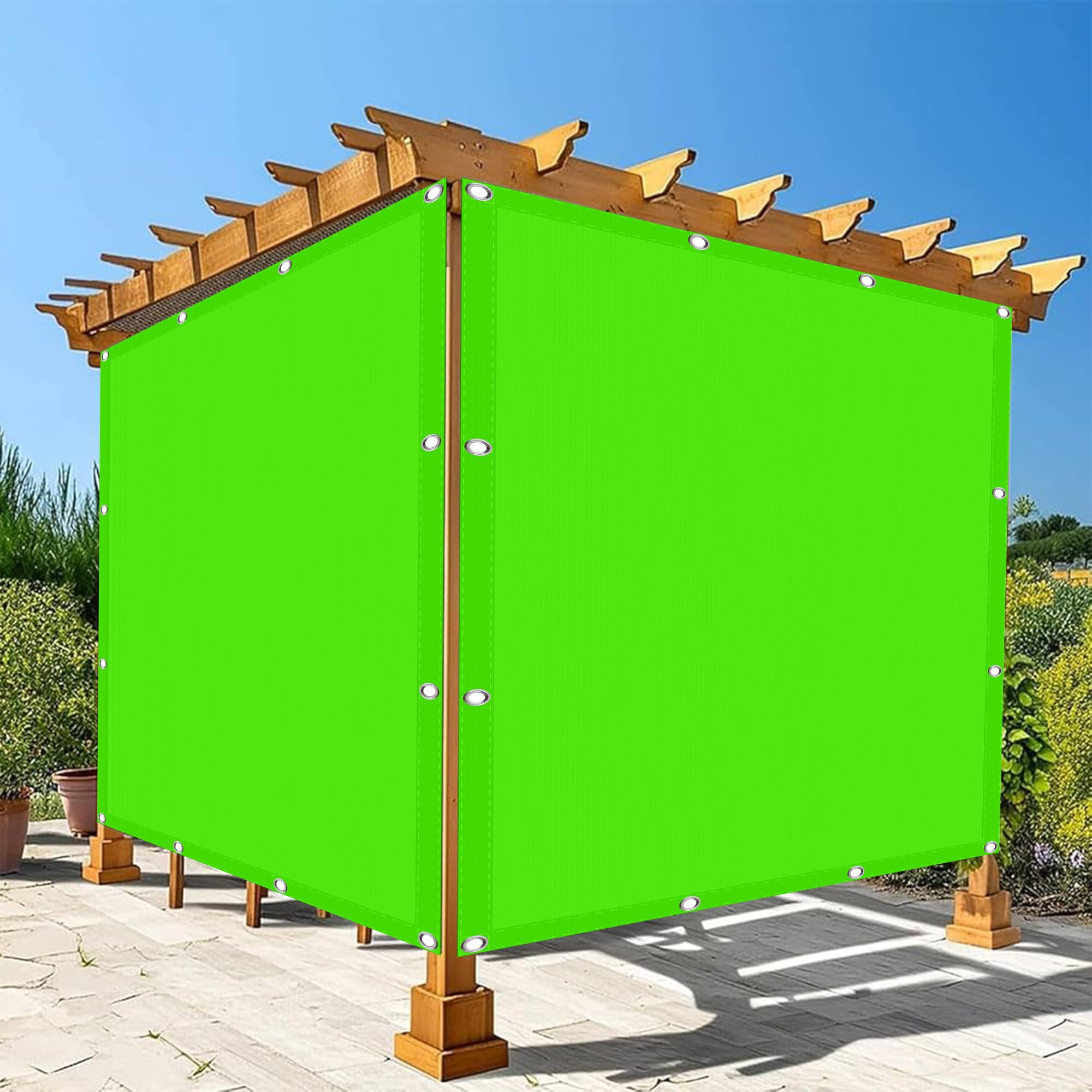 Toile ombrage de qualité durable 170 x 450 cm anti-UV résistante