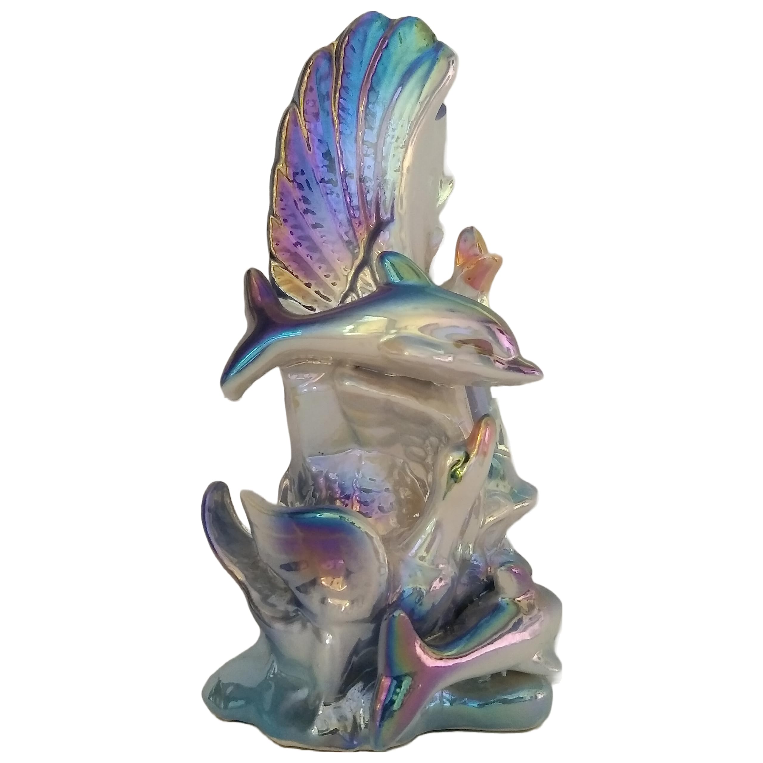Mini Flower Vase in Dolphins & Ducks Theme - Infuse Whimsy into Your Floral Displays