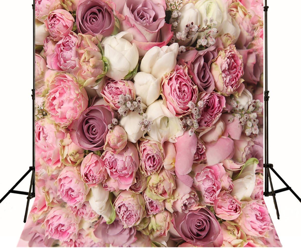 Amazon.com: Generic Beautiful Floral Wedding Backdrops Party Photo ...