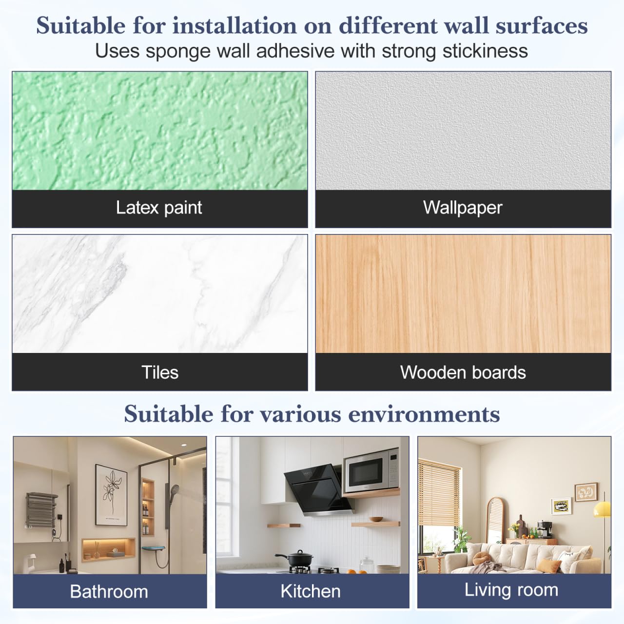 NUOBESTY Adhesive Outlet Cover Water-Resist Socket Case Adhesive Waterproof Bathroom Lockable Enlarged Protection for Wall Electrical Panel, Black