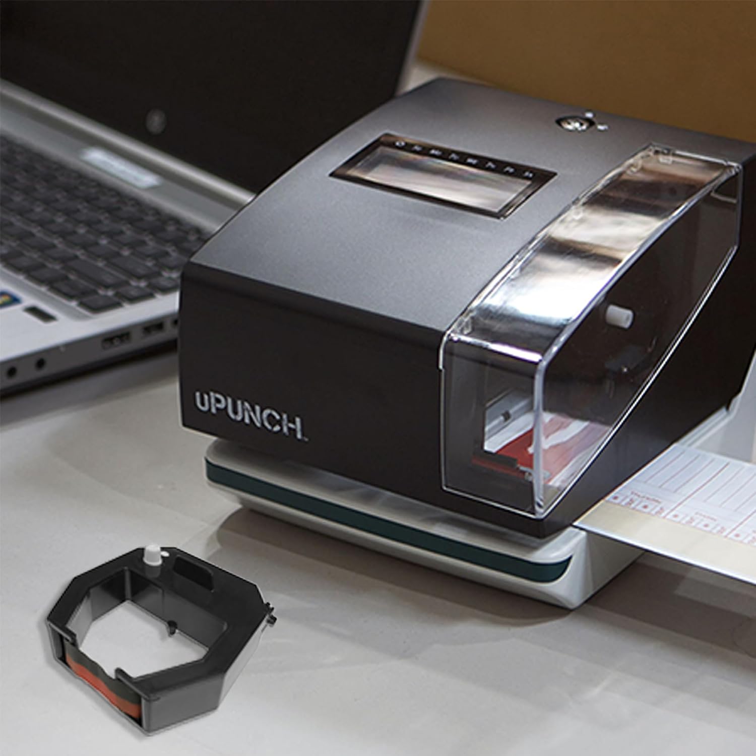 uPunch One Time Clock and Date Stamp Ribbon Cartridge CR1000 image 4