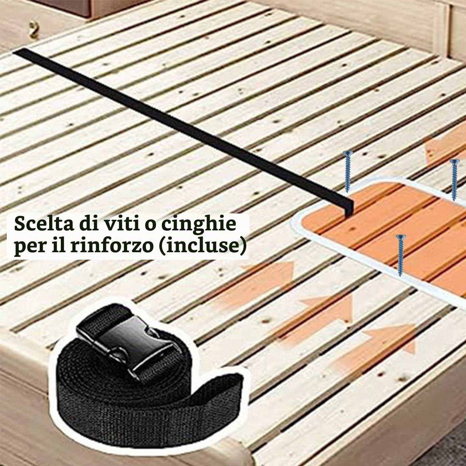 Sponda Letto Anziani, Sbarra Letto Anziani con Cinghia di Sicurezza e Borsa di Stoccaggio, per Adatta a tutti i tipi di letti