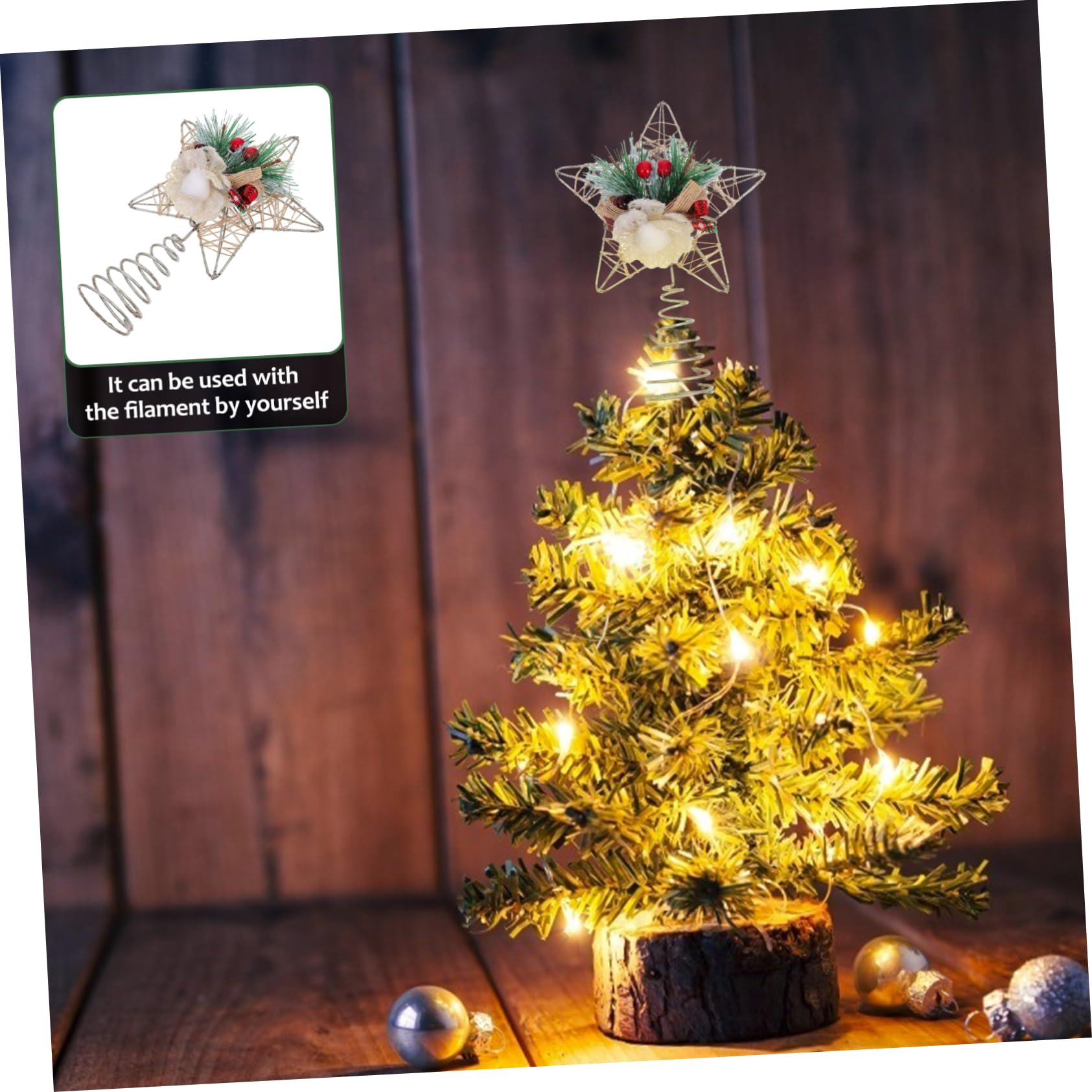 Amazon.co.jp: RORPOIR シーシークリスマスツリー用星型トッパー 飾り