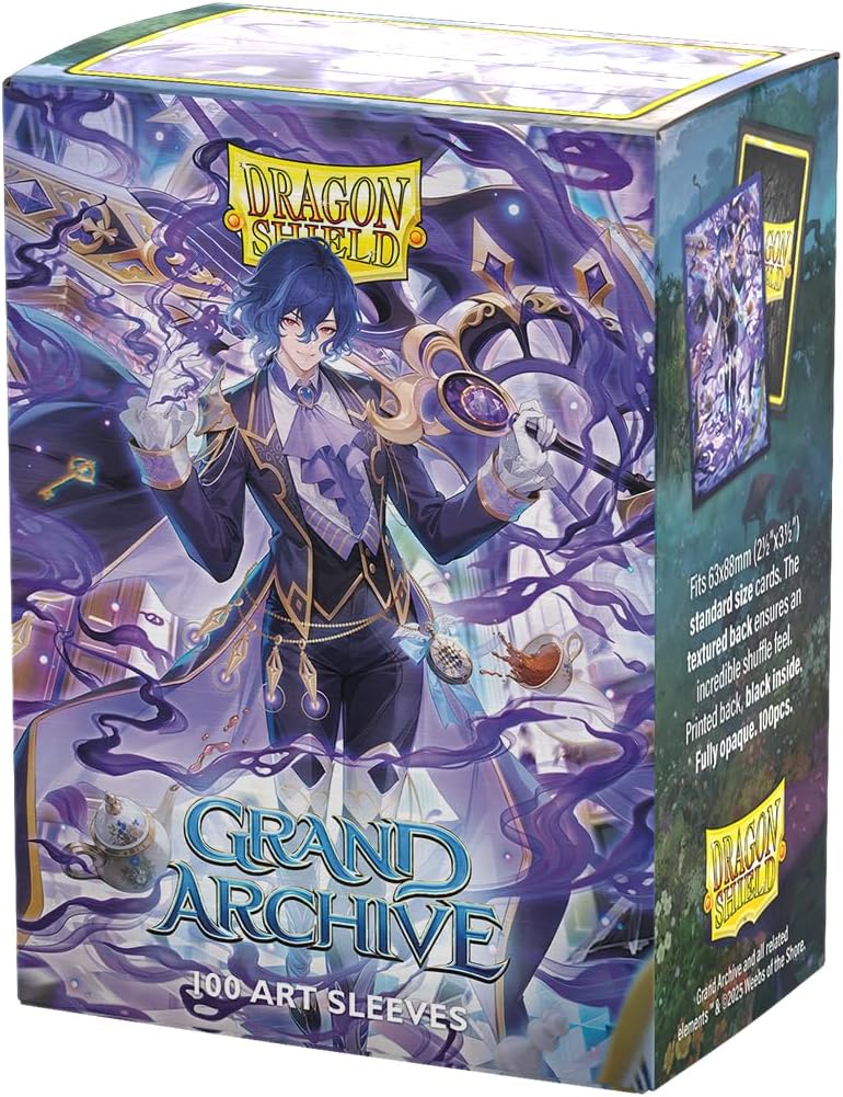 Dragon Shield | Matte Art Sleeves | 100 CT - Smooth & Tough Premium TCG Sleeves | Compatible with Pokemon, Flesh & Blood, One Piece & Magic the Gathering | Kongming, Wayward Maven