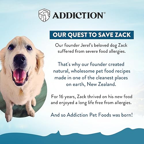 Vista 16 de Addiction Meaty Bites - Golosinas hipoalergénicas para perros - Hecho en Nueva Zelanda - Alto contenido de carne - Sin gluten y granos - Golosinas