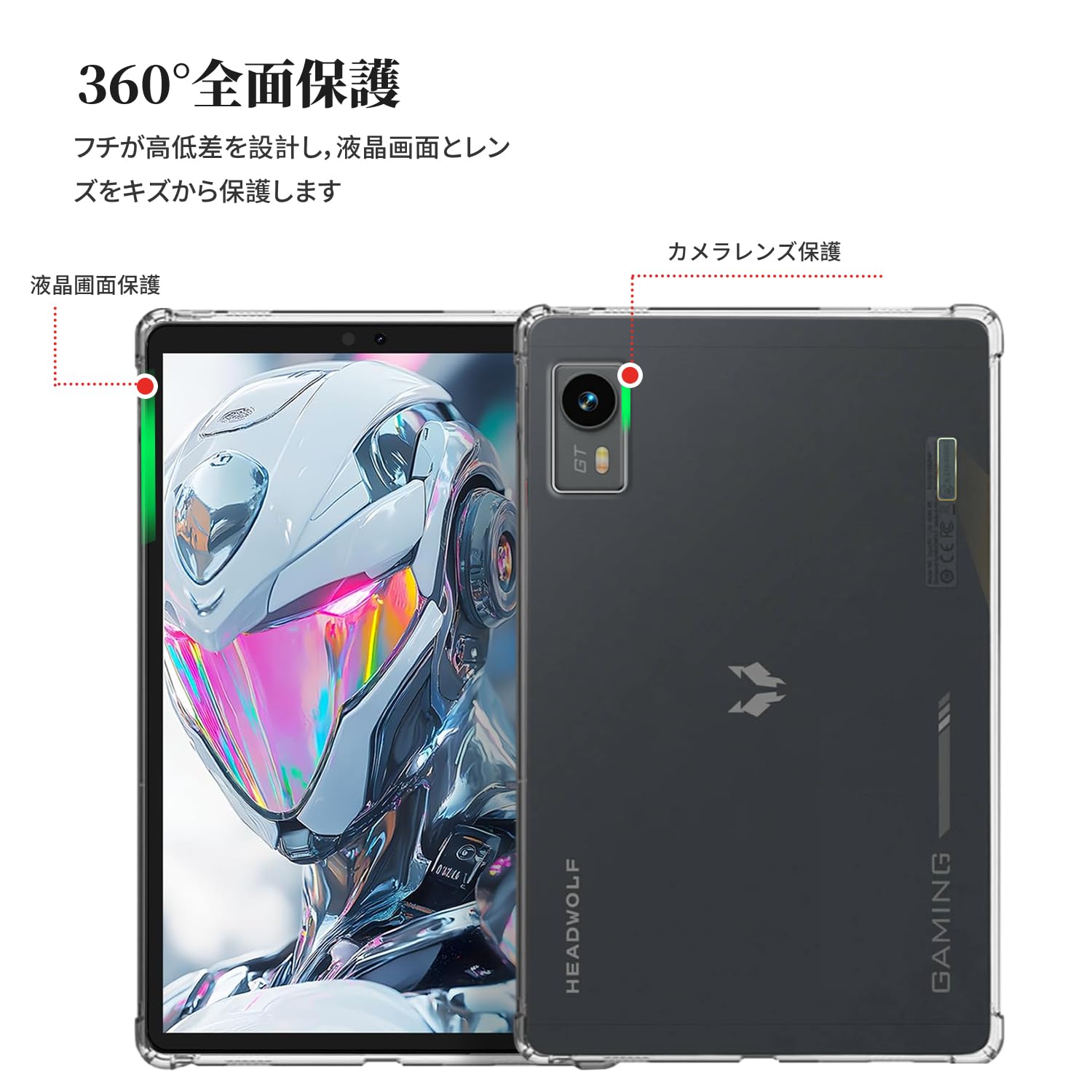 Amazon.co.jp: For Headwolf FPad 8 / Headwolf Titan 1 ケース,8.8