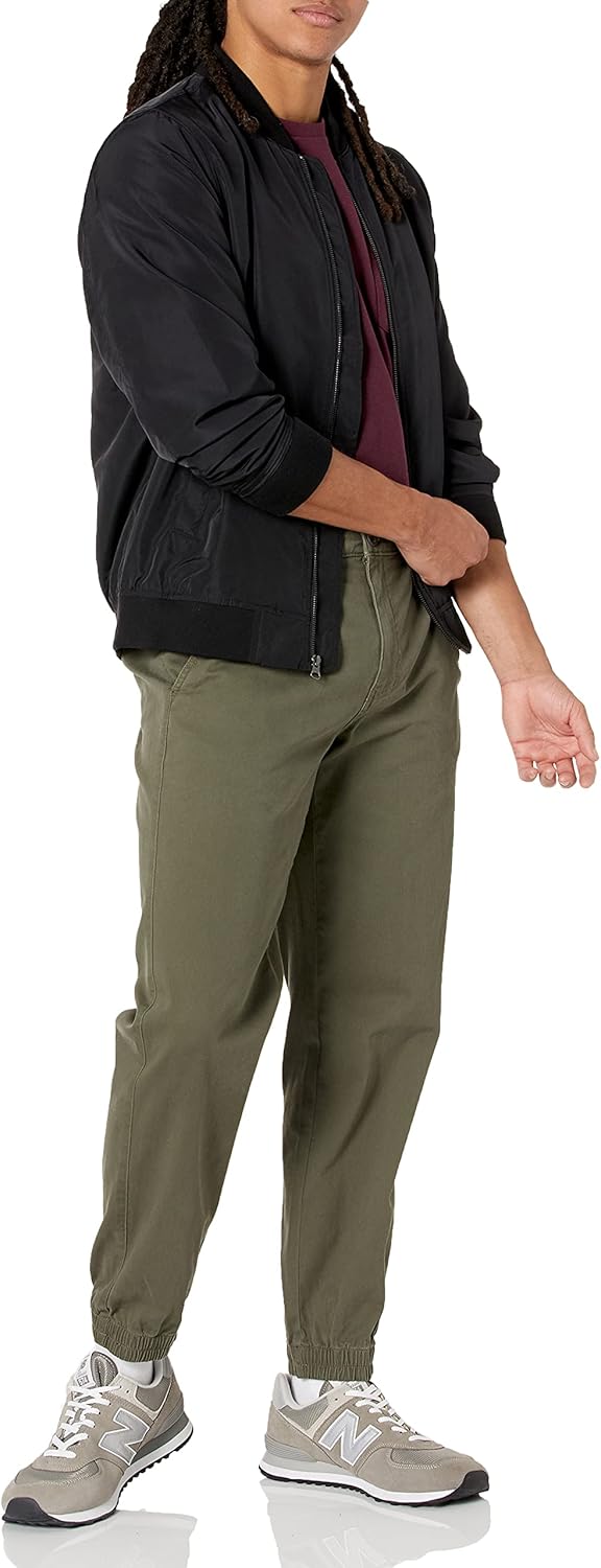 Amazon Essentials Men's Straight-Fit Jogger Pant X-Small Olive