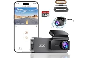 Q4 Dual Dash Cam and Type-C Hardwire Kit Bundle