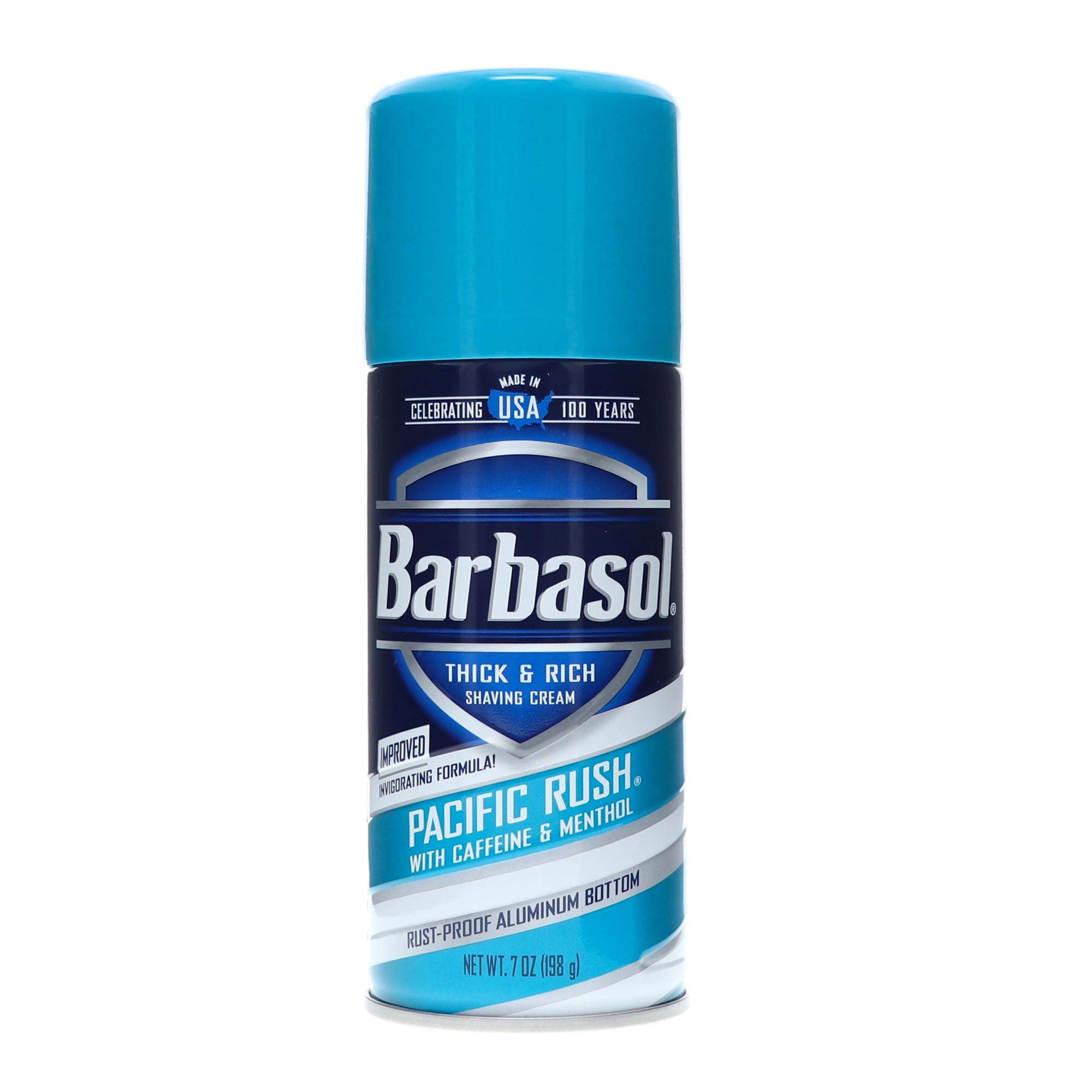 beer cigarette shaving cream Barbasol Pacific Rush with Caffeine and Menthol Thick & Rich 7 oz : Beauty & Personal Care for a smooth finish Barbasol Pacific Rush Thick and