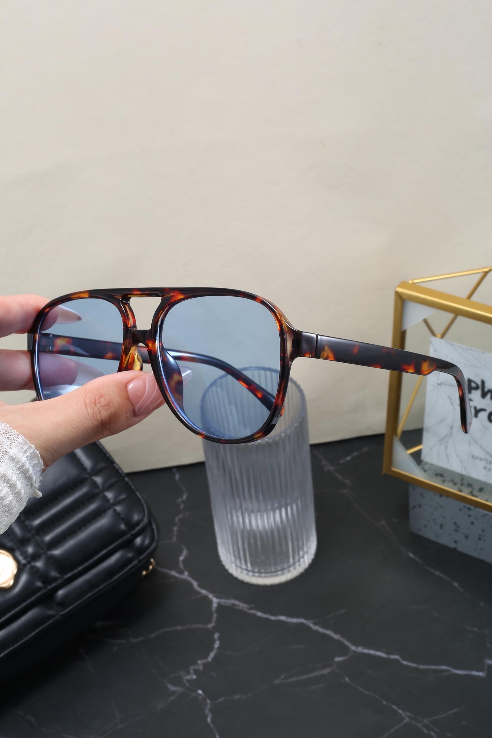 100 Stück Retro Piloten-Sonnenbrille, breiter Rahmen, klassischer Stil der 70er Jahre, UV400-Schutz, 100 Stück (8462), 100 Stück (8462)