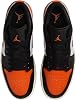 Nike Air Jordan 1 Low Zapatos para niños grandes (Negro/Blanco/Vela/Estrella de mar) Talla 6 5