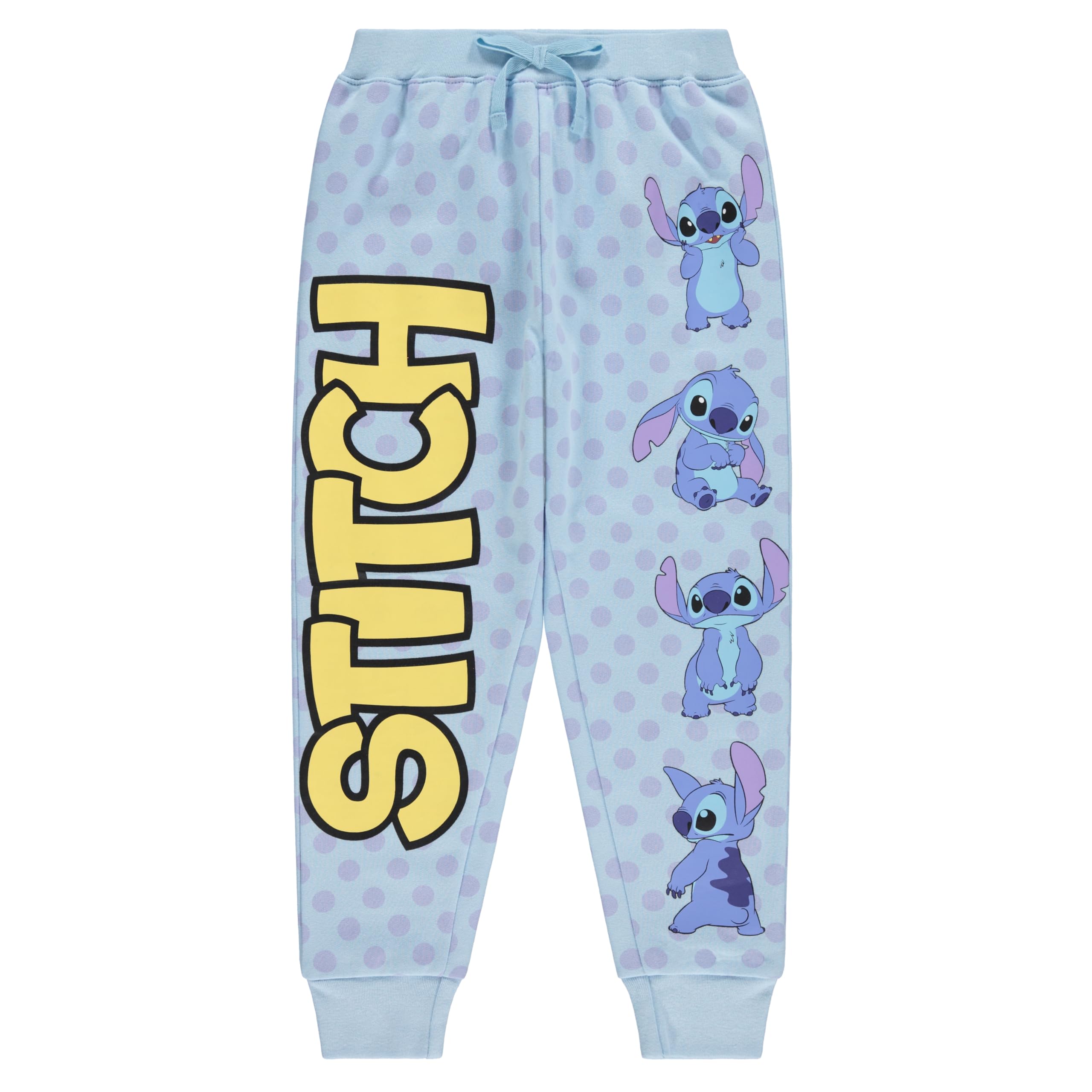 Disney Mädchen Disney's Stitch & Angel Fleece Sweatshirt & Jogger Set - Girls 2t-16 Set aus Sweatshirt und Jogger