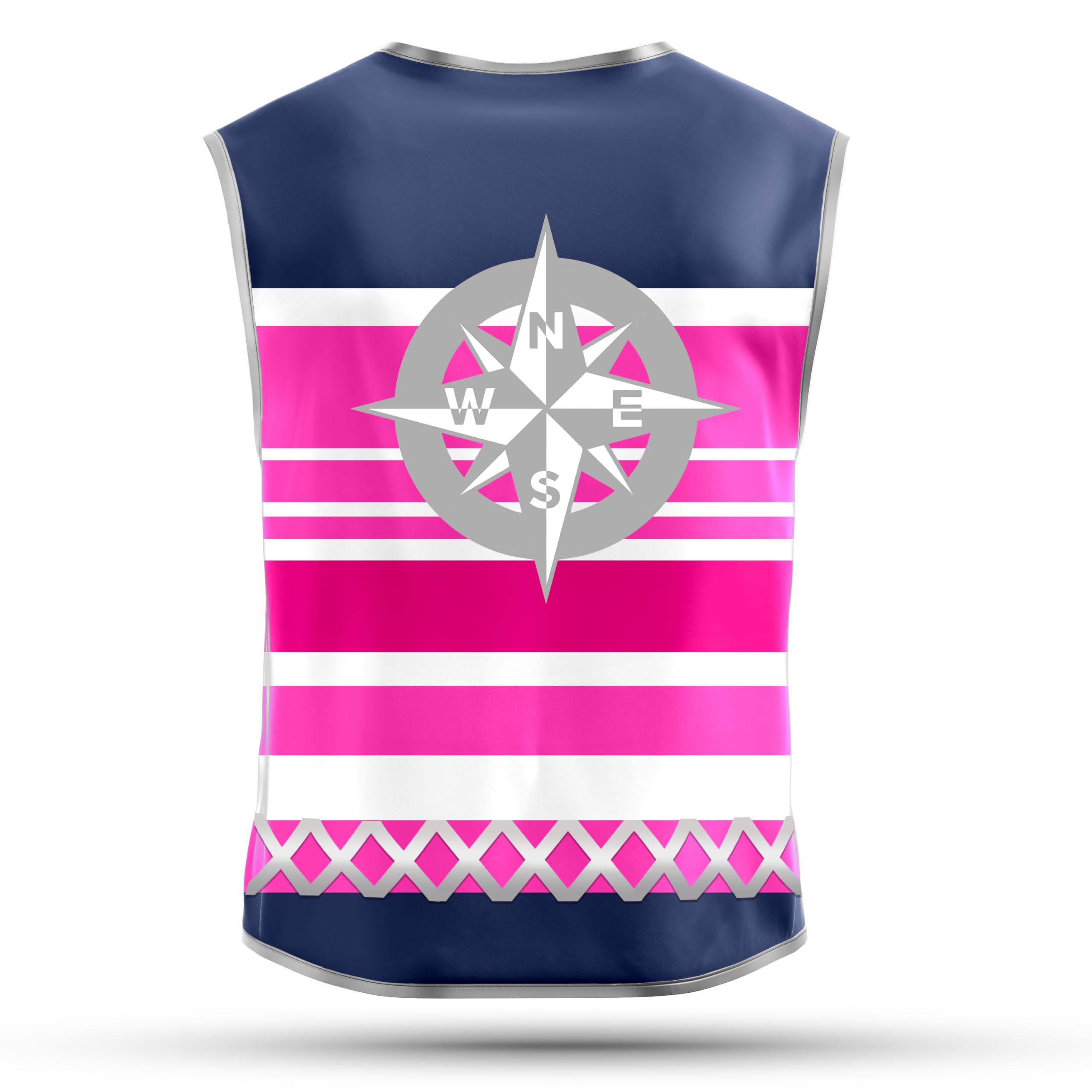 REEFLEXX Gilet réfléchissant élégant pour femme | Gilet de sécurité visibilité circulation routière