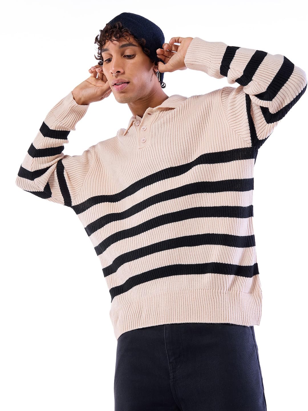 bewakoof Men's Acrylic Modern Sweater-picture-30