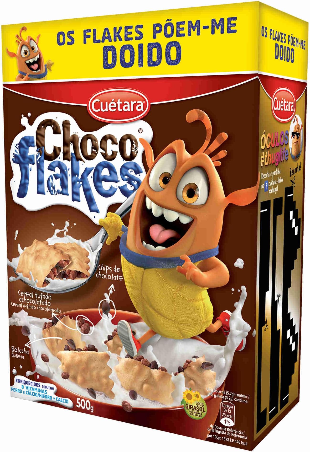 Choco Flakes CUETARA 500G