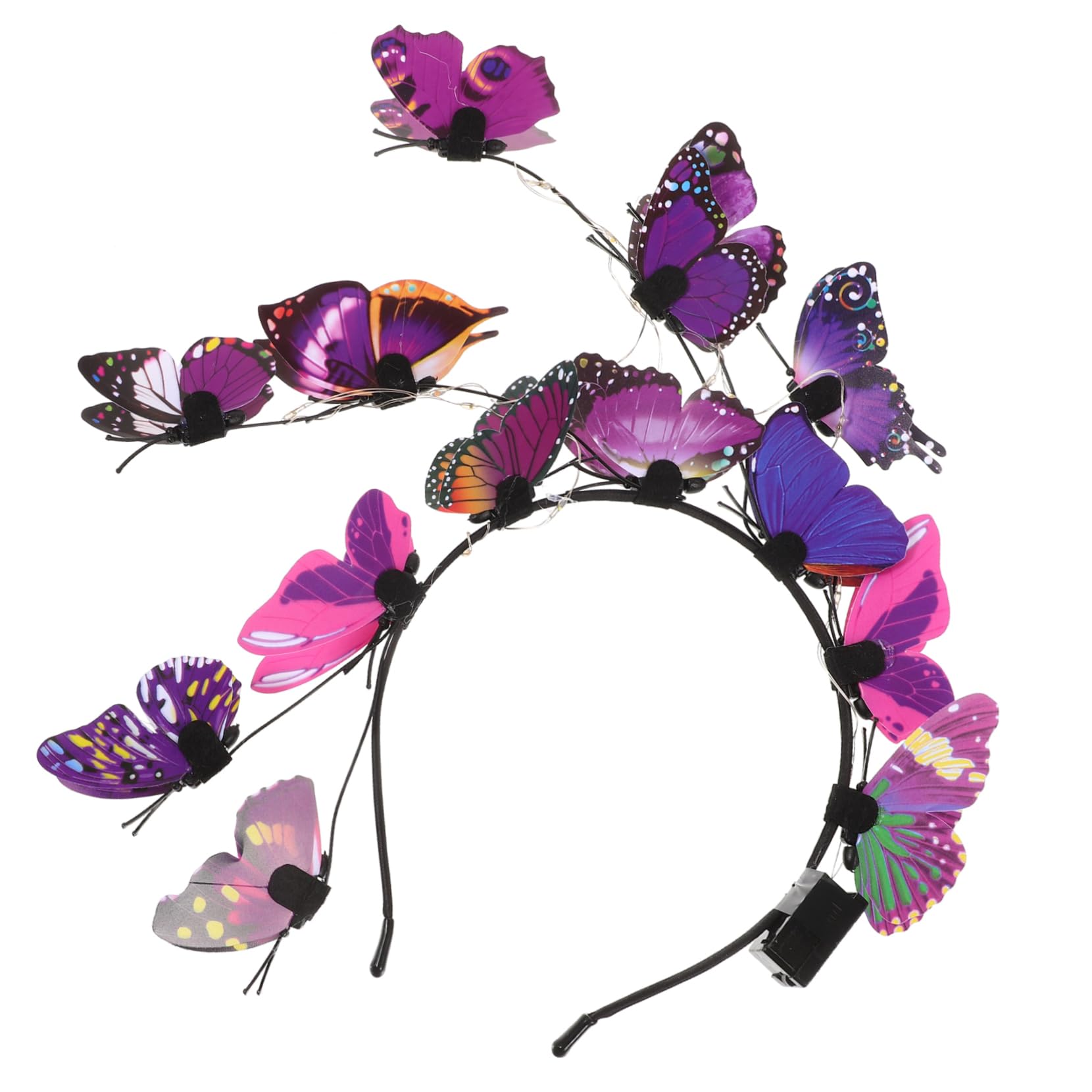 Didiseaon 3 Piezas diadema de diademas novia tiara Decorar accesorios para el cabello para niñas accesorios para el cabello brillar sombrerería verde venda Perder