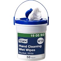 Tork salviette umidificate con secchio dispenser, 1 x 58 salviette