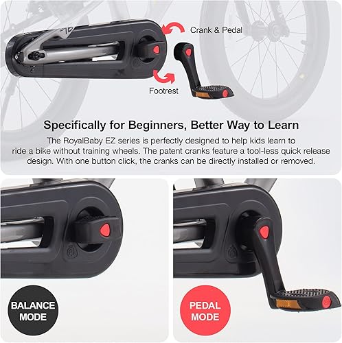 Miniatura 5 de RoyalBaby Magnesium Kids Bike Lightweight Alloy Children Sport Bicycle 141618 Inch Wheel for Boys Girls Ages 3+ Years