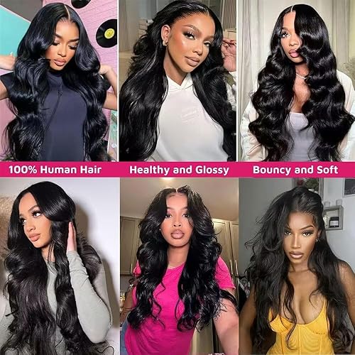 Miniatura 9 de Extensiones de cabello humano sin procesar de grado 12A, paquetes de 2 paquetes de 18 18 pulgadas, 100% sin procesar, tejido de cabello brasileño