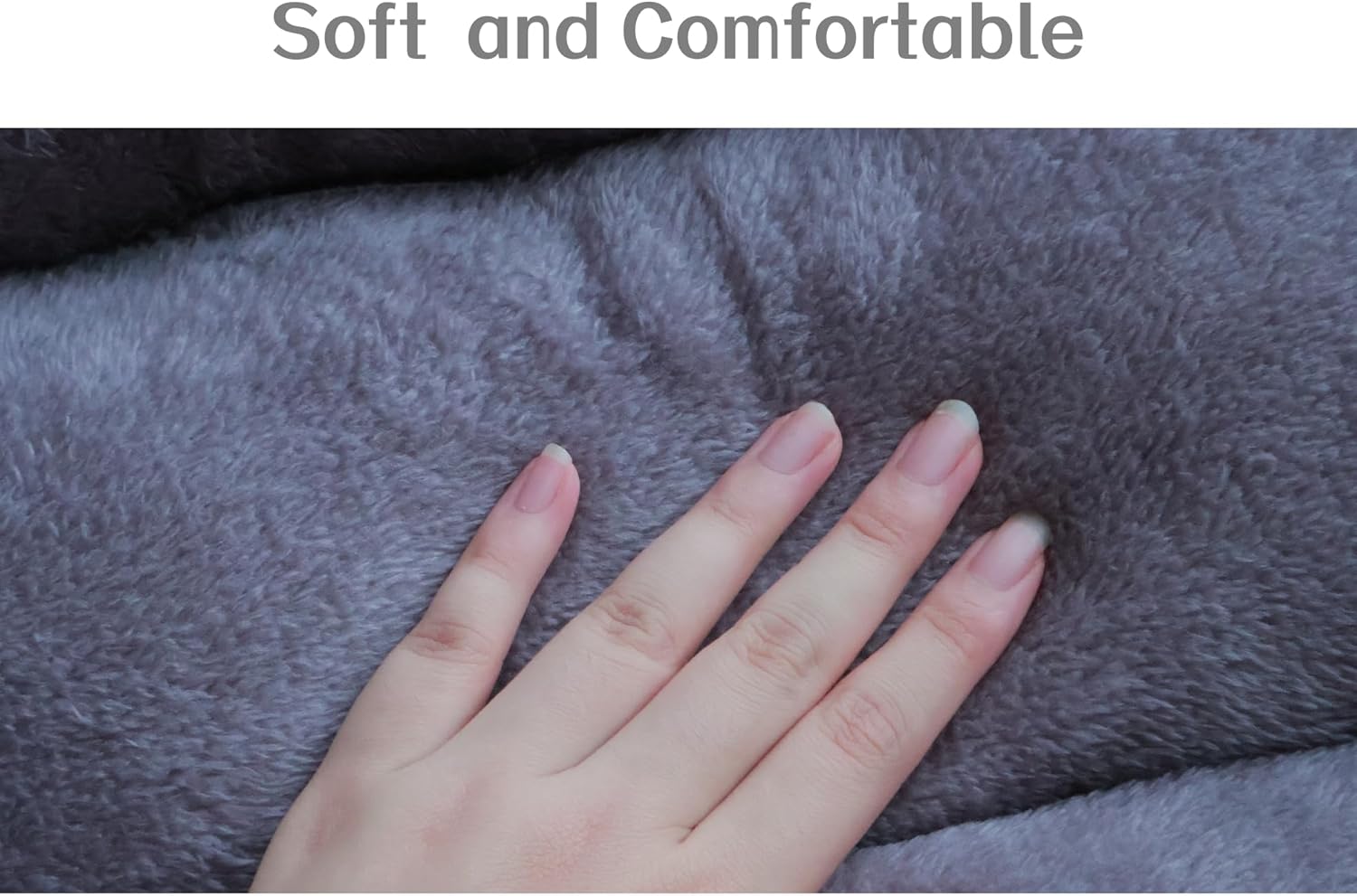 ATEVDO Grey Small Dog Cat Warm Soft Fluffy Bed Comfortable Non-Slip Washable Pet Puppy Cosy Bed 19×15 Inches 6 71NDlu5Er3L. AC SL1500