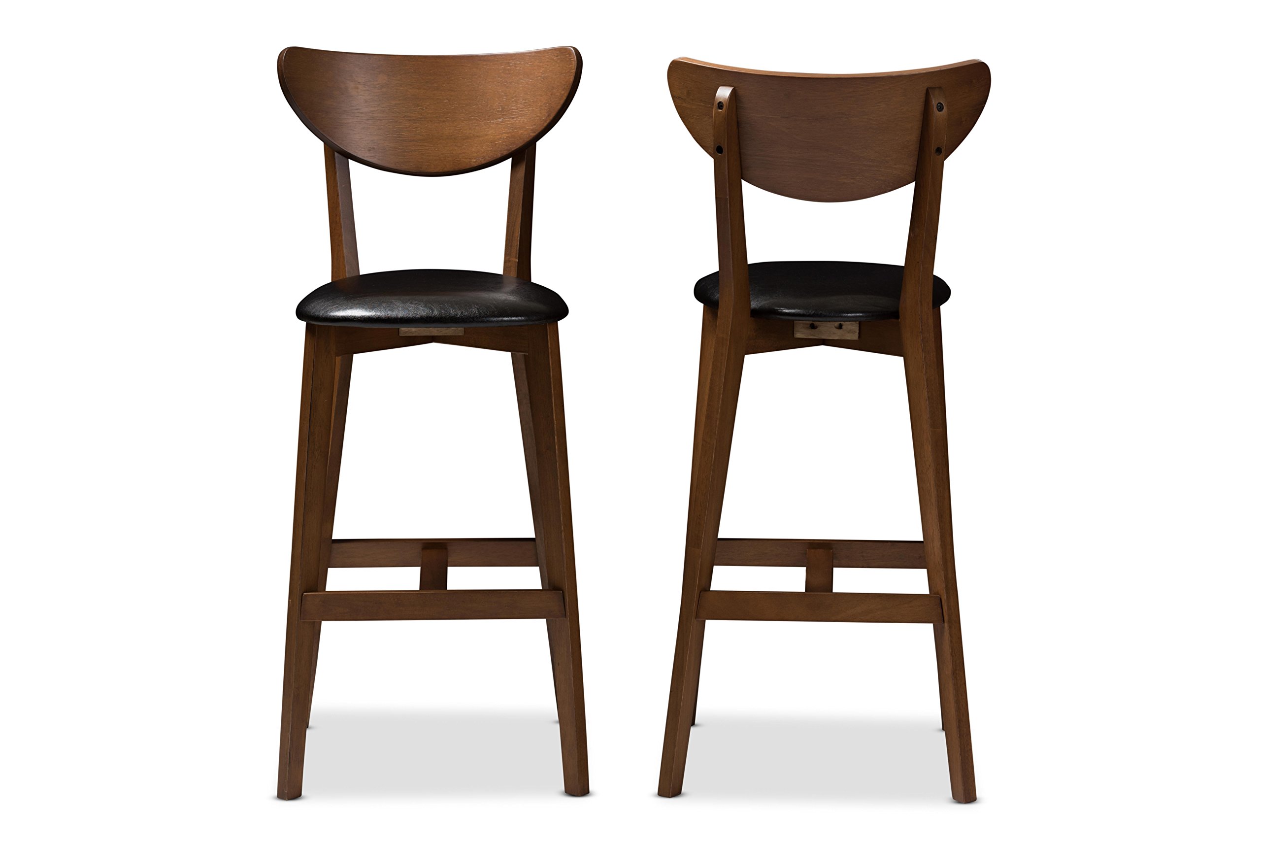 Amazon.com: Baxton Studio Eline Mid-Century Modern Black