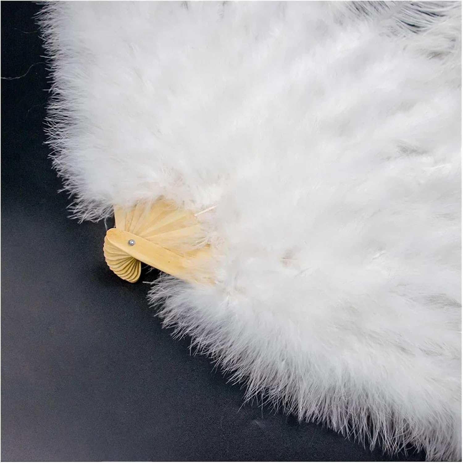 Ostrich Feather Fan Large Ostrich Feather Fans Feather Hand Fan Burlesque Showgirl Costume Decorative Fan for Women(Pink,100CM 1PCS)