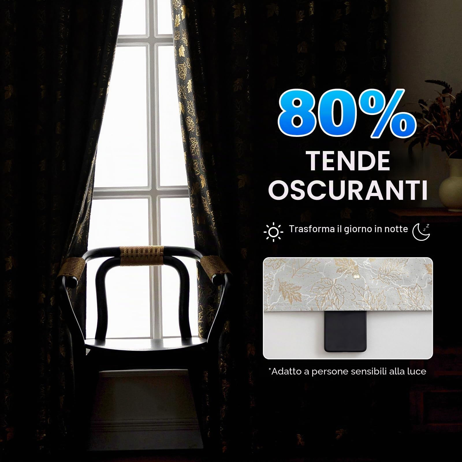 Tende Velluto Oscuranti Per Interni 2 Pezzi, 140x280cm，Tende Termica Isolante, Tenda Moderne Anti-Rumore, Tenda Con Occhielli, Per Camera Da Letto E Soggiorno, Beige