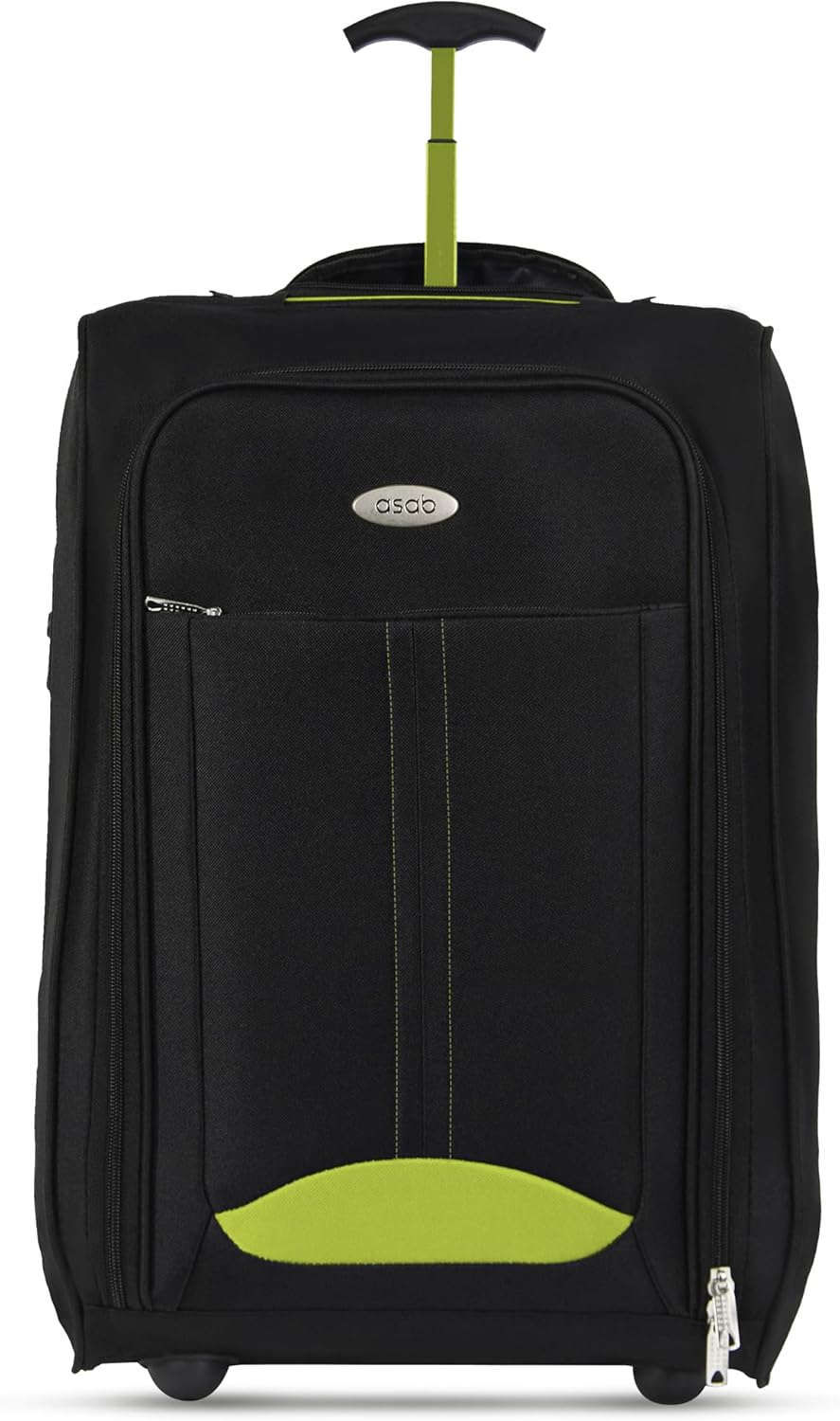 ASAB 44L Cabin Bag with Wheels Pull Trolley Bag Hand Luggage Case
