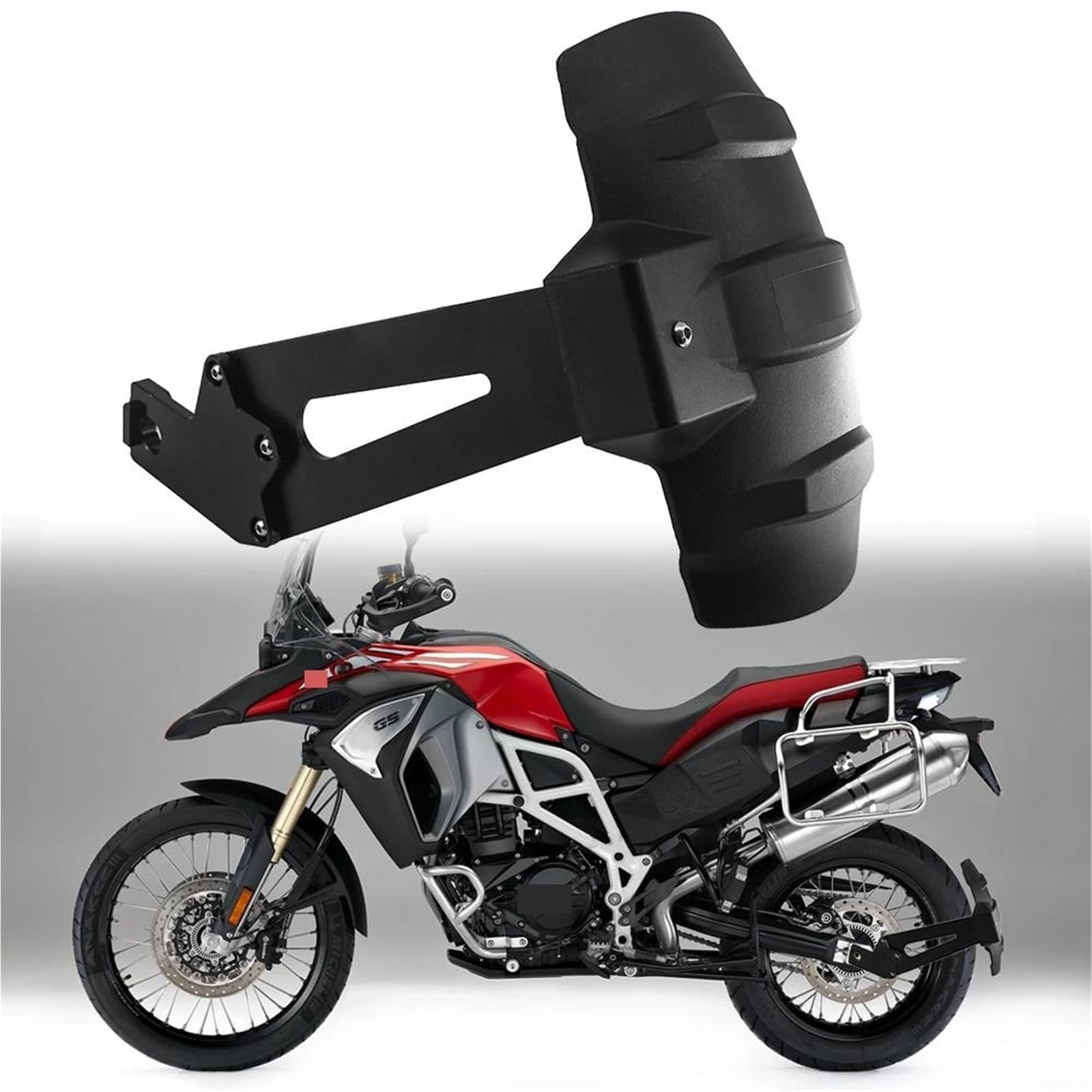 Carena Parafango Moto Parafango Parafango Splash Guard Tire Hugger Mud Guard Copertura per BMW per F800R F800GS F700GS F650GS 2008-2018