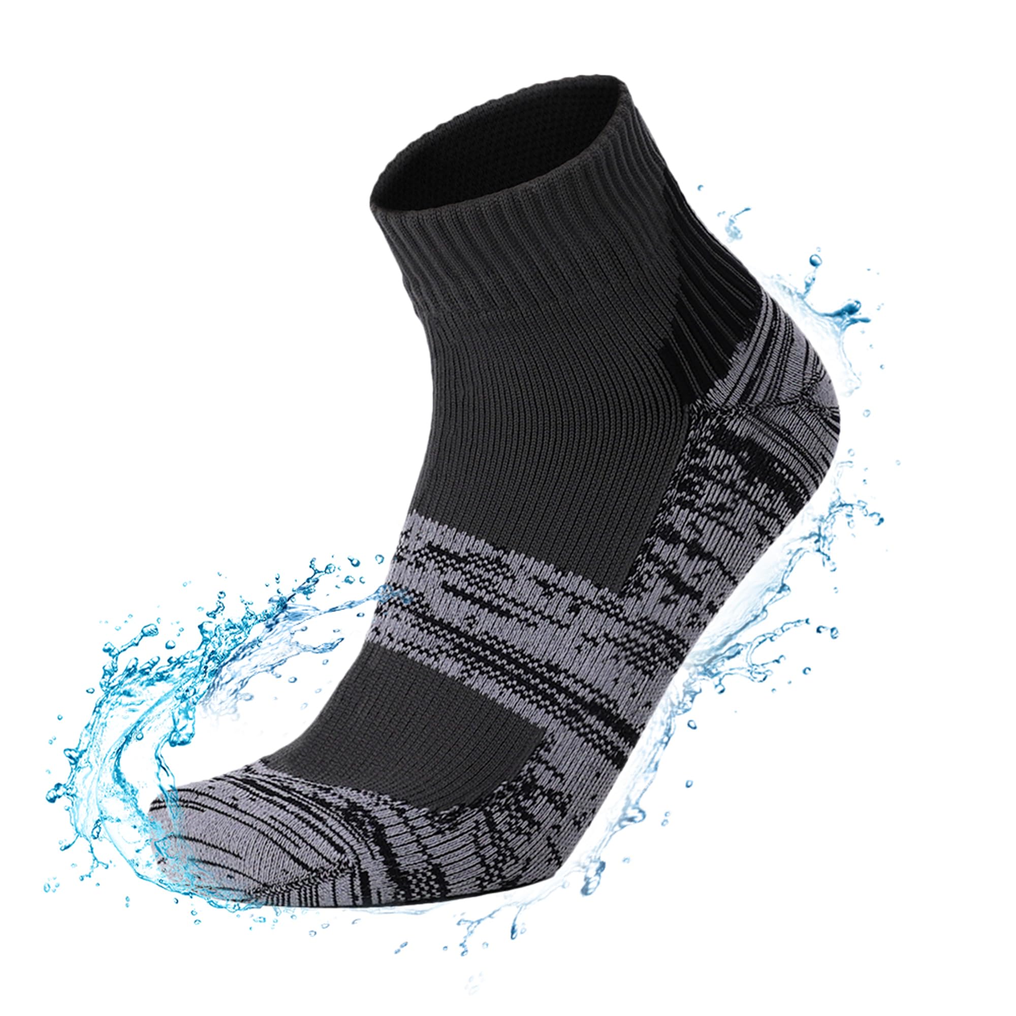RANDY SUN CoolMax Wasserdichte Socken Herren Damen, Atmungsaktiv & Kältebeständig für Outdoor, Wassersport, Wandern, Radfahren, Skifahren - Allwetter-Funktionssocken