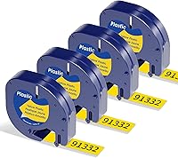 Vista 14 de Cinta transparente de repuesto para rotuladora, cinta de repuesto transparente para rotuladora Dymo, recambios transparentes Dymo de 1/2'' x 13