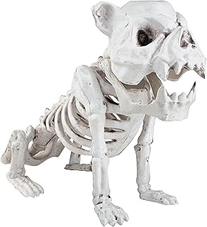 SCS Direct French Bulldog Dog Skeleton Halloween Decoration-16 Long-Weat...