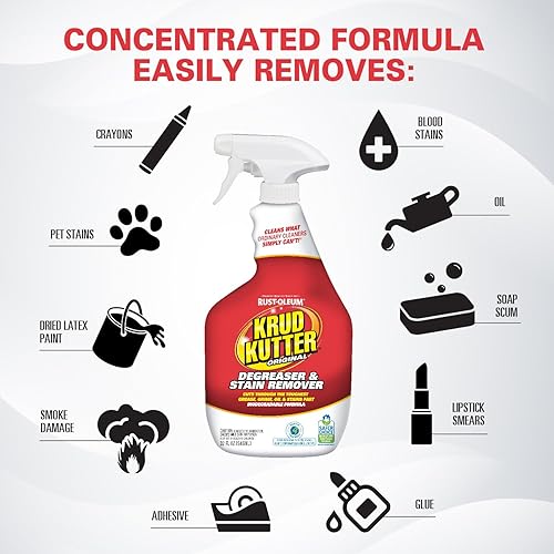 Miniatura 4 de KRUD KUTTER KK326 Limpiadordesengrasante concentrado original, 32 onzas, paquete de 6