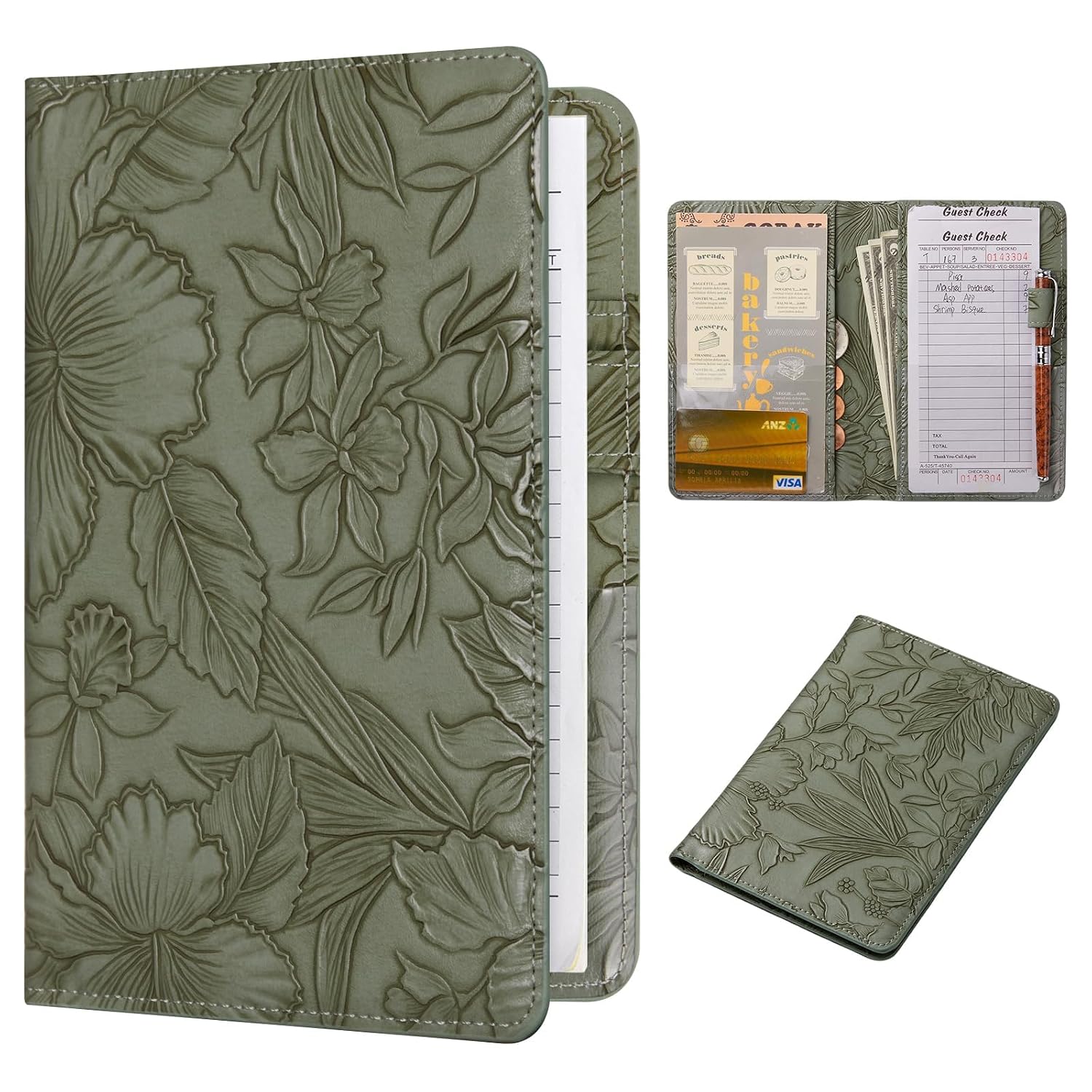 CoBak Premium Server Book with 8 Pockets