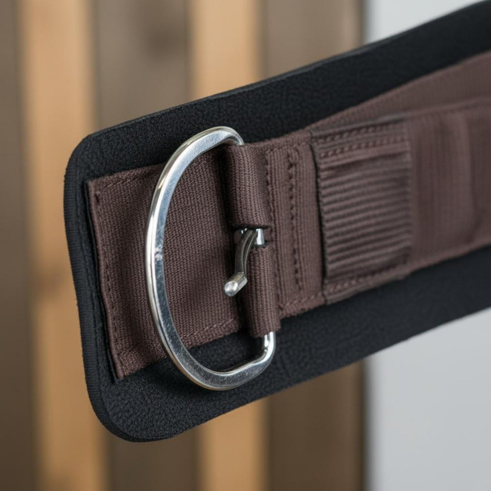Western Saddle Girth Cinghia da Sella Occidentale Cinch Fascia da Equitazione Cintura da Sella Imbottita con Fibbie in Acciaio Inox Antiscivolo Comoda