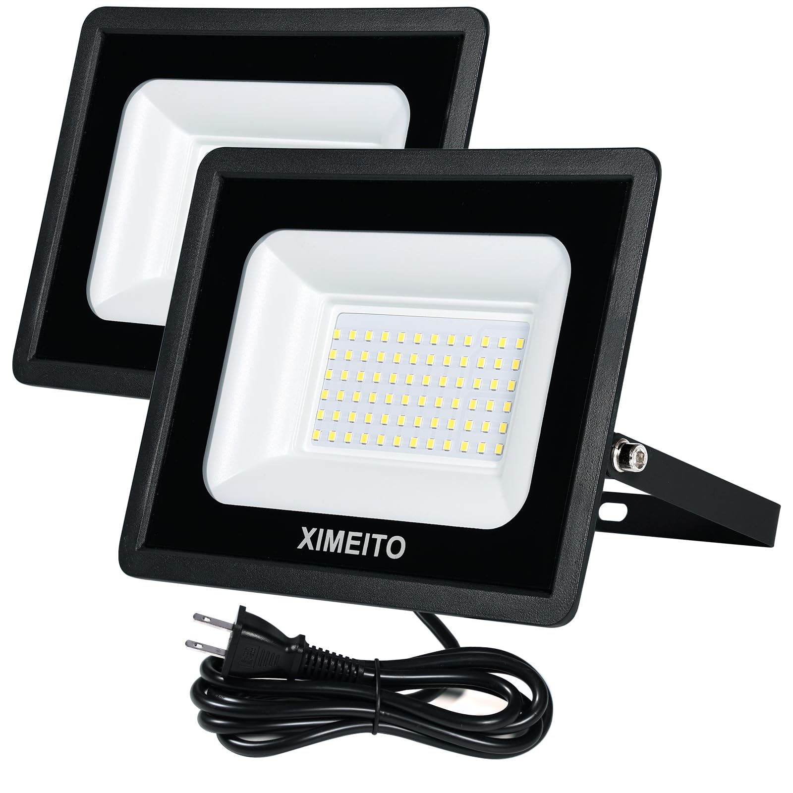 Amazon.co.jp: XIMEITO LED投光器 50w 昼光色 6000LM 6500K 1.8コード