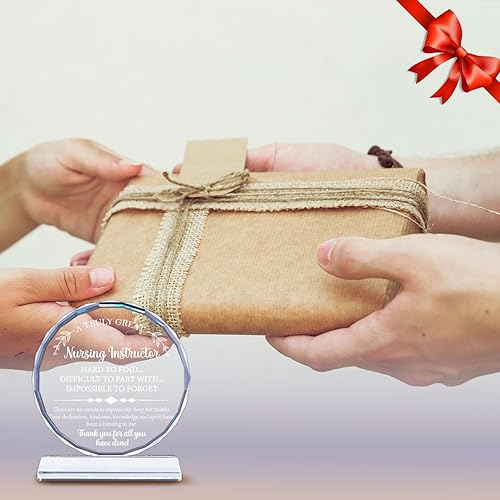 Miniatura 9 de Regalos para instructor de enfermería, mejor regalo de agradecimiento para instructor de enfermería, preceptor, placa de instructor clínico de