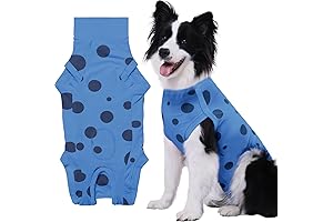 Quick Recovery Dog Surgery Suit for Female Dogs with Pee Hole -...