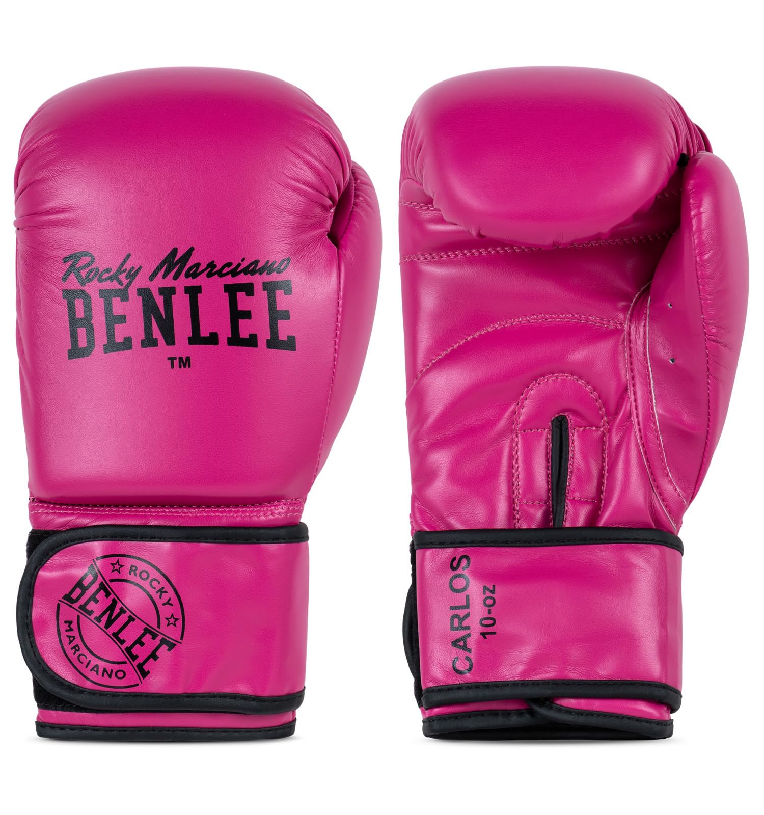 Benlee r?kawice bokserskie ze sztucznej skóry Carlos Pink 10 oz