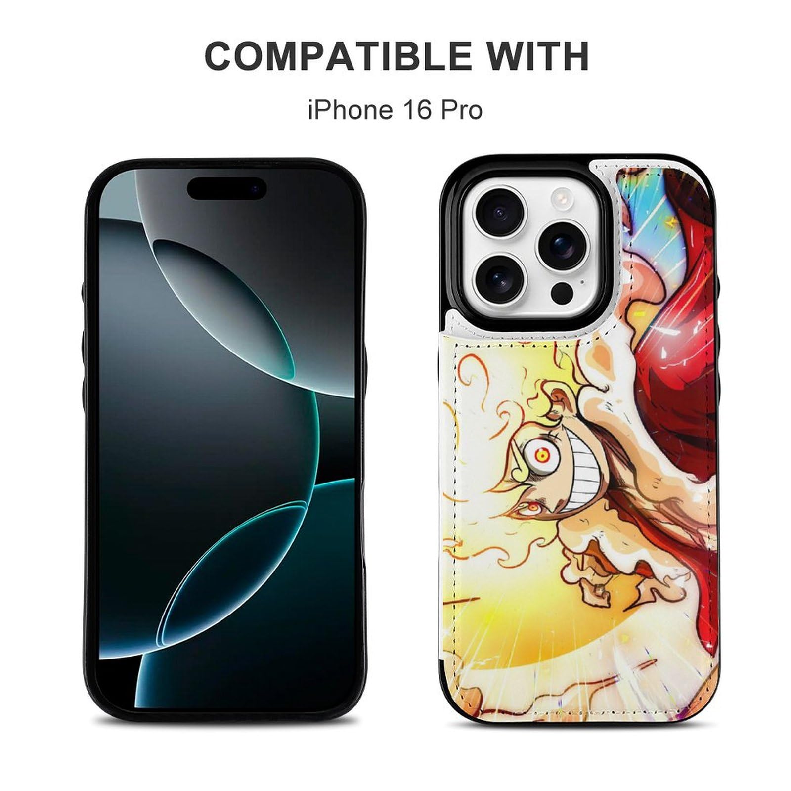 Amazon.co.jp: iPhone 16 ケース 手帳型 ワンピース ルフィ ONE PIECE