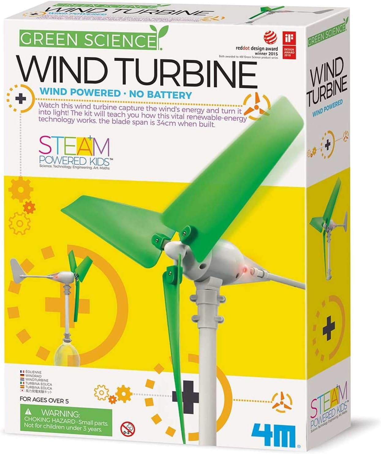 4M 403378 Build Your Own Wind Turbine