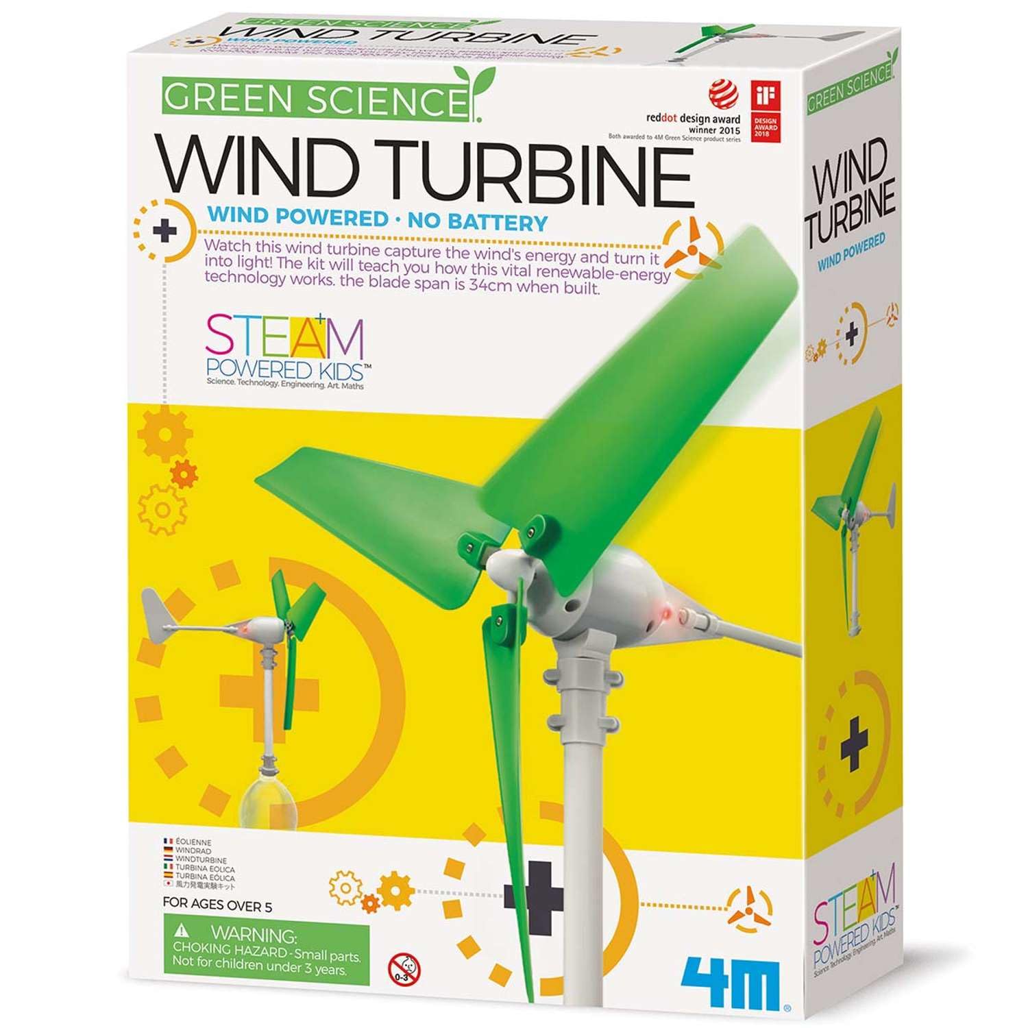 4M Green Science Wind Turbine - 4m