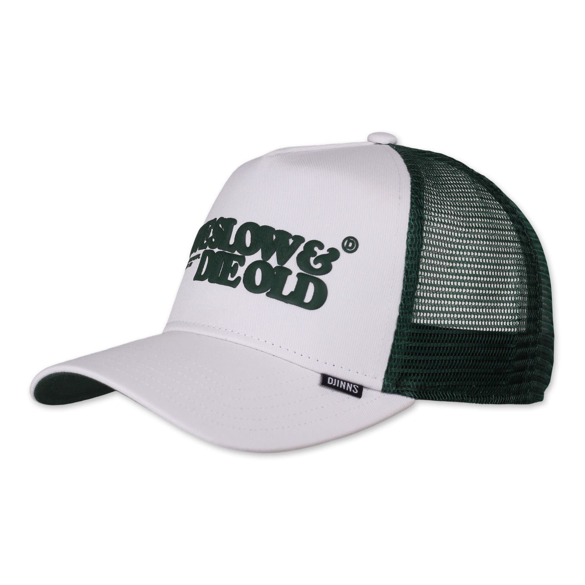 Djinns LSDO White HFT Trucker Cap - One-Size
