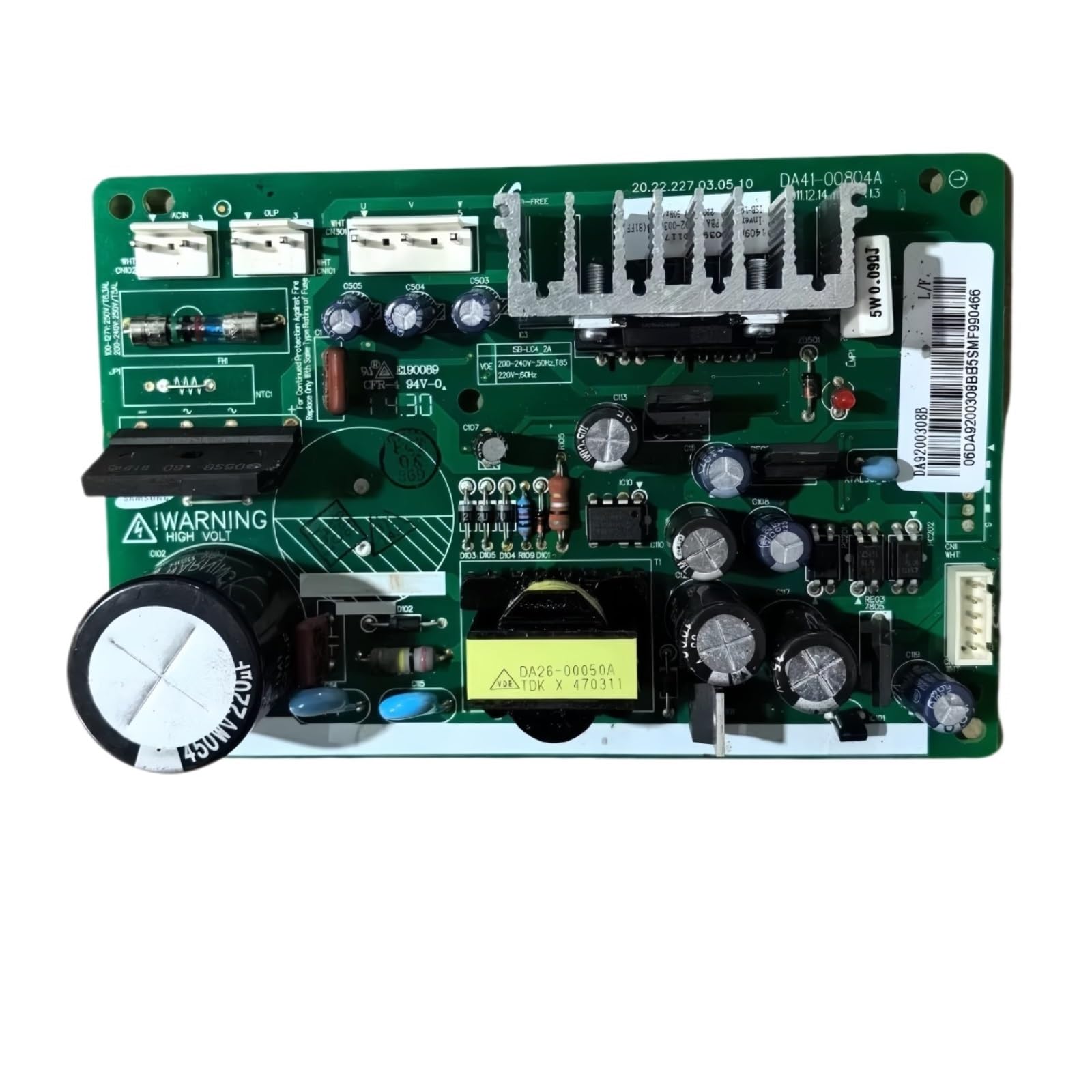 Refrigerator Control Board ，Compatible With Samsung Refrigerator DA92-00141A DA92-00141B DA41-00751A, Circuit PCB Replacement Motherboard(DA41-00751A)