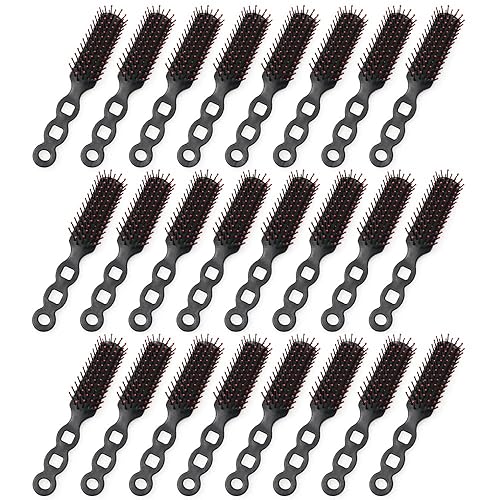 Cepillos de pelo a granel para personas sin hogar envueltos individualmente, cepillo de pelo a granel, cepillo de pelo para cabello rizado, adecuado