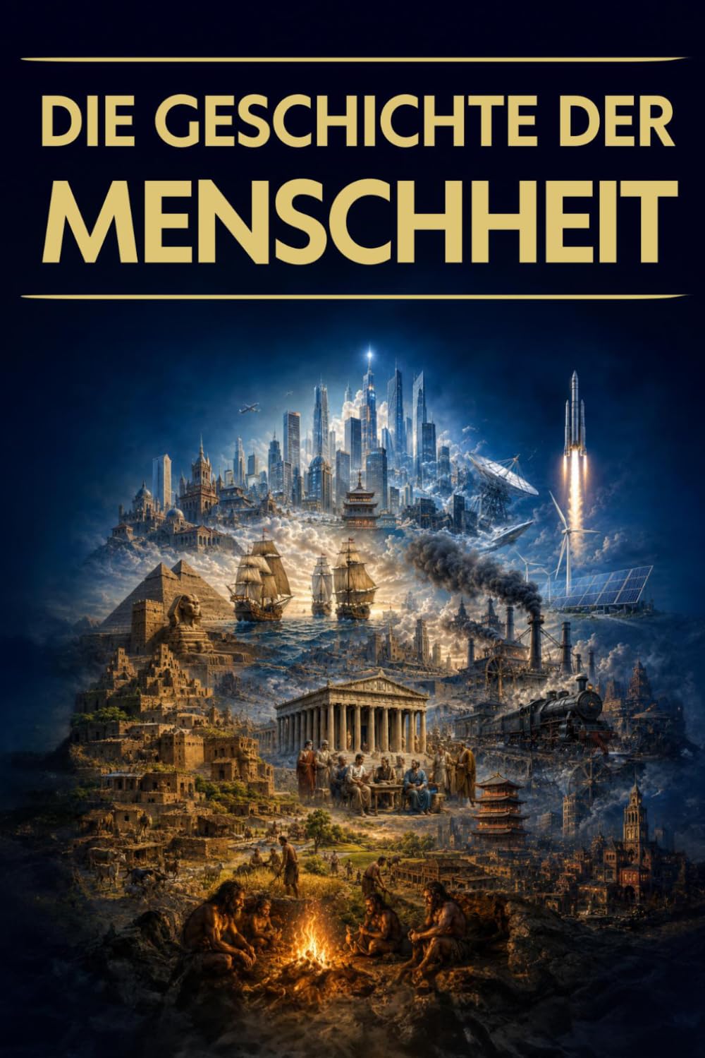 Die Geschichte der Menschheit: Weltgeschichte von den Anfängen bis zur Gegenwart – mit einem Ausblick in die Zukunft