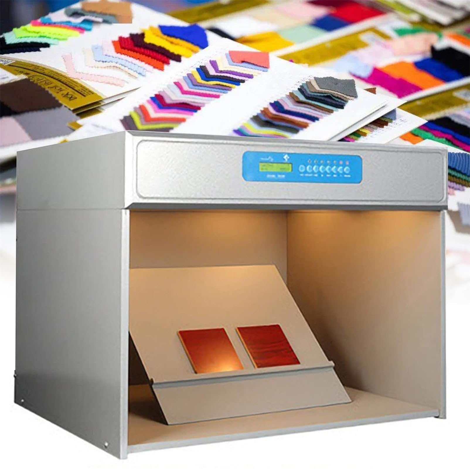 Boîte à lumière assortie aux couleurs - Armoire d'évaluation professionnelle à DEL pour l'impression textile, l'emballage et les industries du jouet